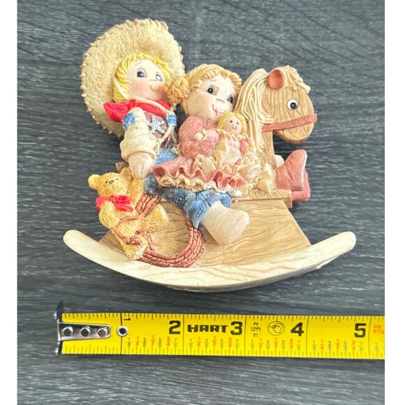 VTG 1997 Giddyap Cowboy Clara And Jesse Small Friends Collection Matthew Danko - Picture 6 of 8